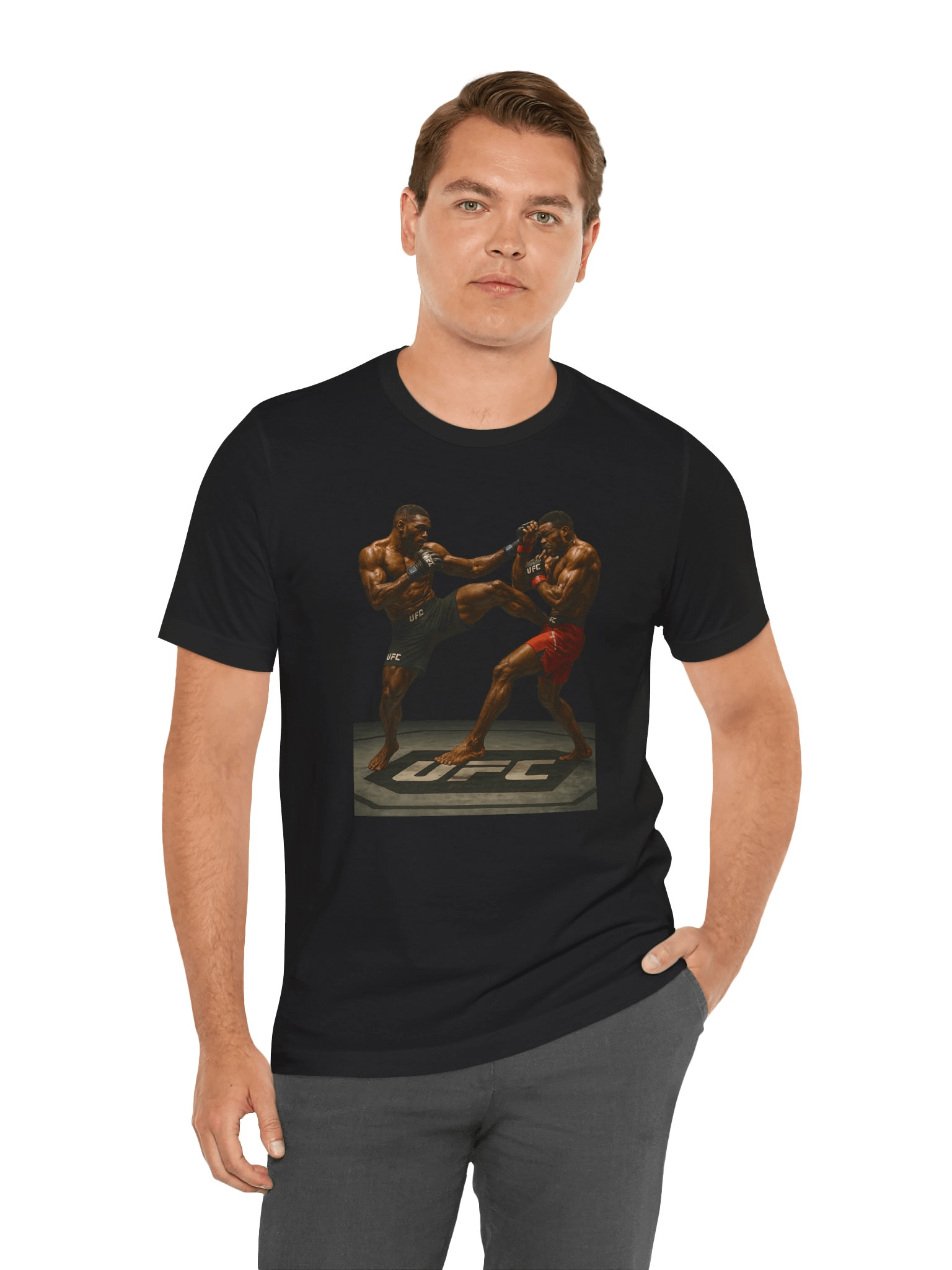 UFC 319 Event Graphic Tee | Octagon Fight Night Shirt product image (2)