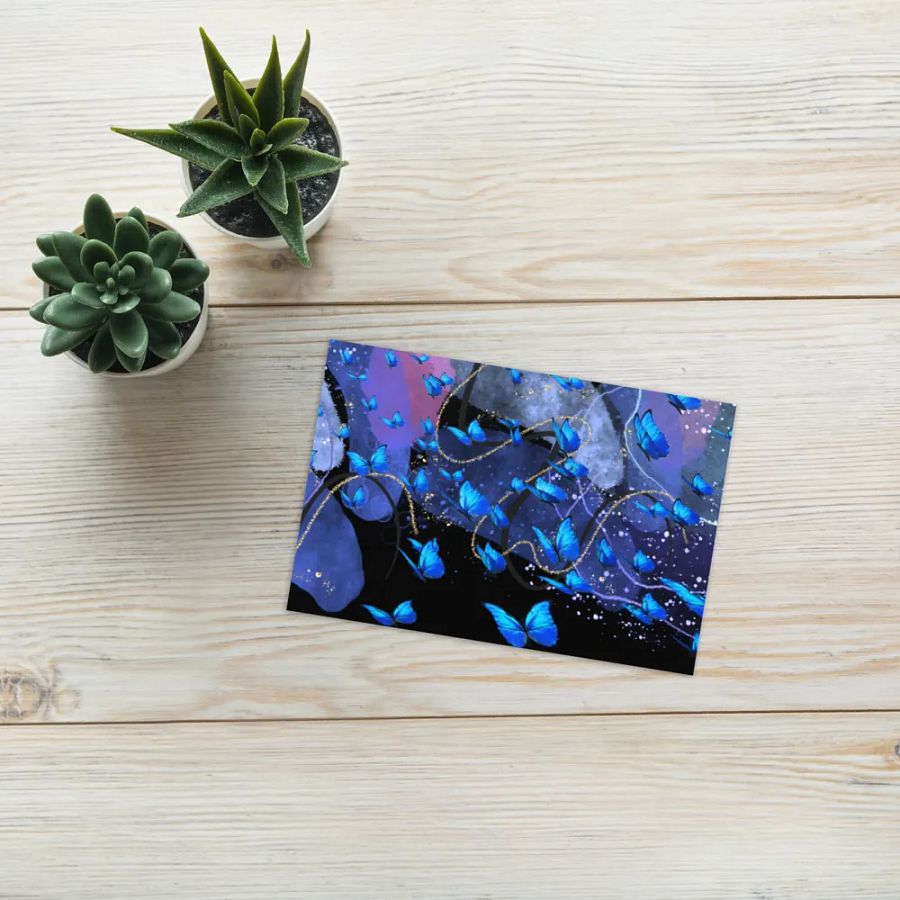 Whimsical Butterfly Dreams Greeting Card for birthdays and celebrations product image (9)