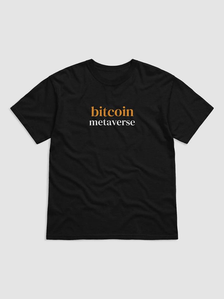 Bitcoin Metaverse Tee product image (1)