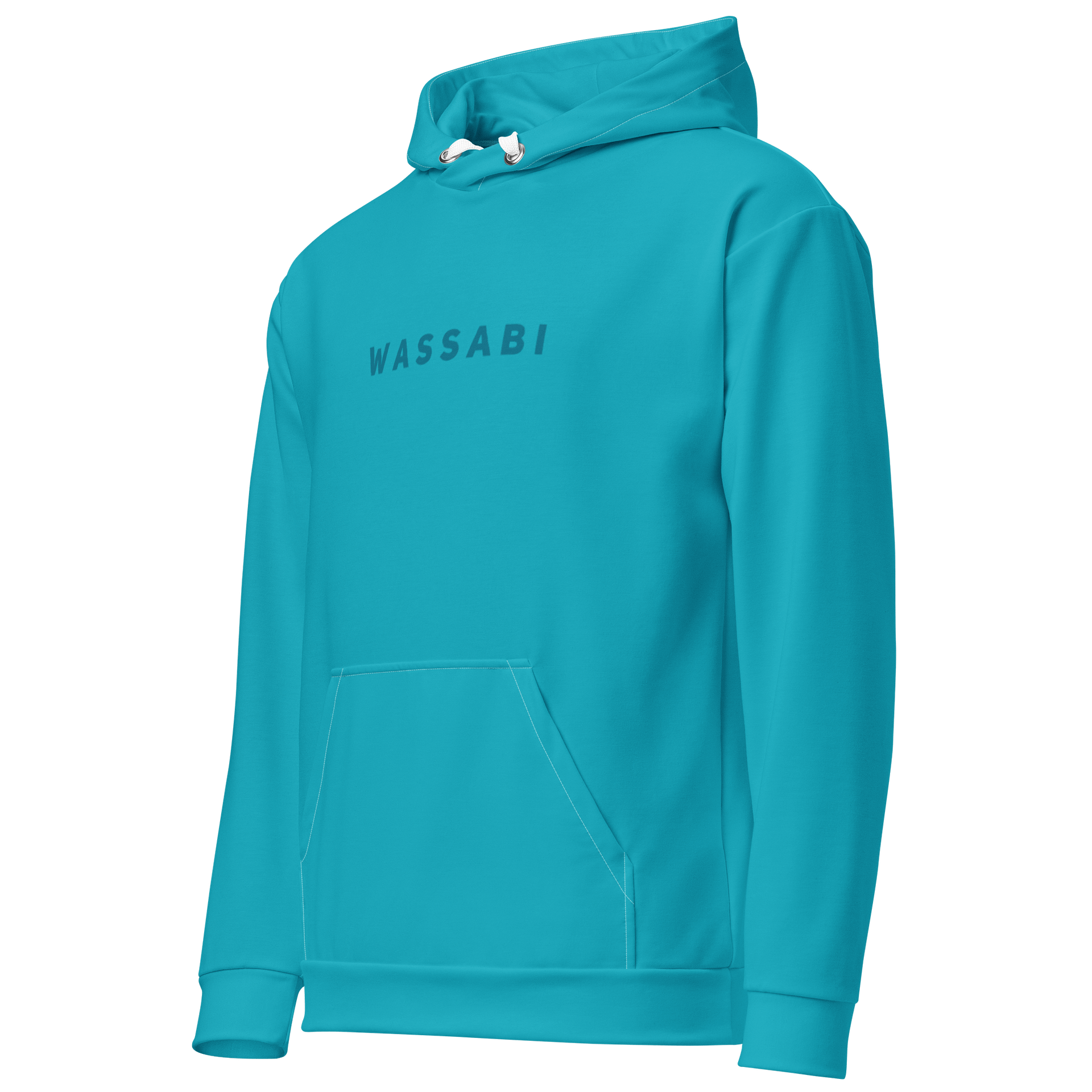 Wassabi Turquoise Hoodie product image (2)