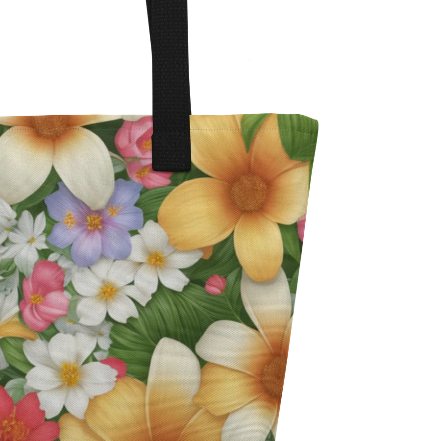Bold Floral All Over Print Tote Bag product image (3)