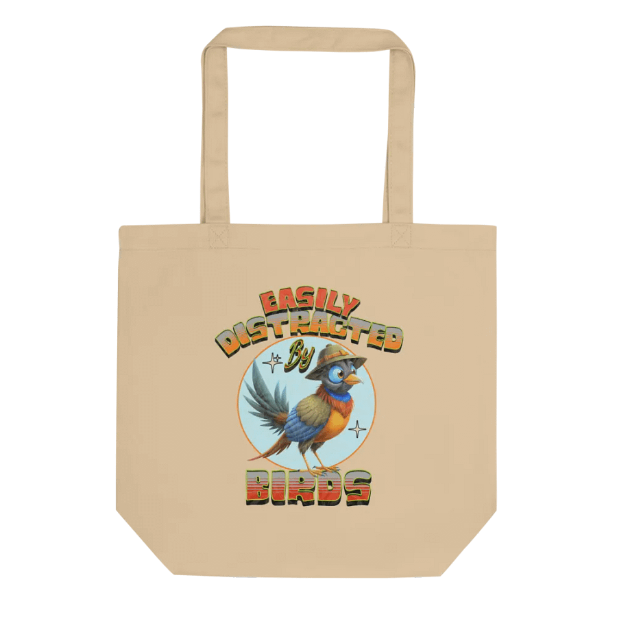Easily Distracted By Birds Whimsical Tote Bag product image (1)