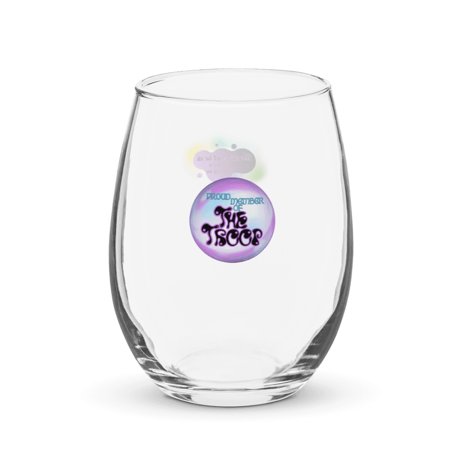 Mental Health/Troop Member Stemless Wine Glass product image (4)