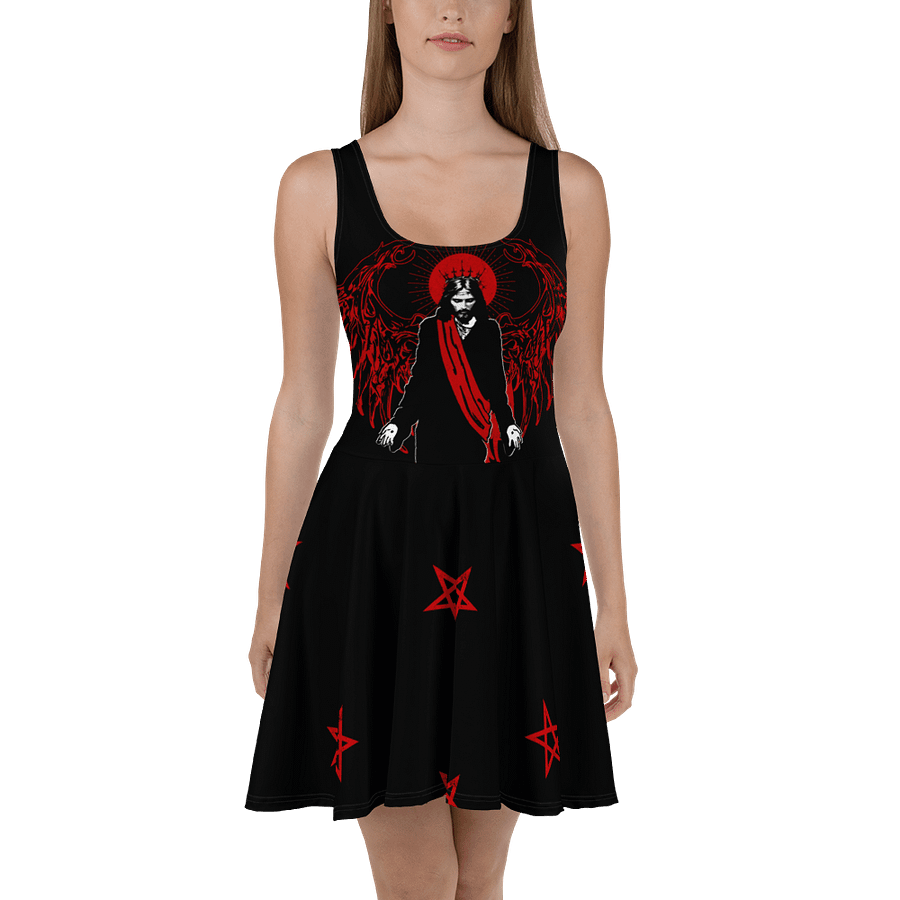 Morningstar All-Over Print Skater Dress product image (2)