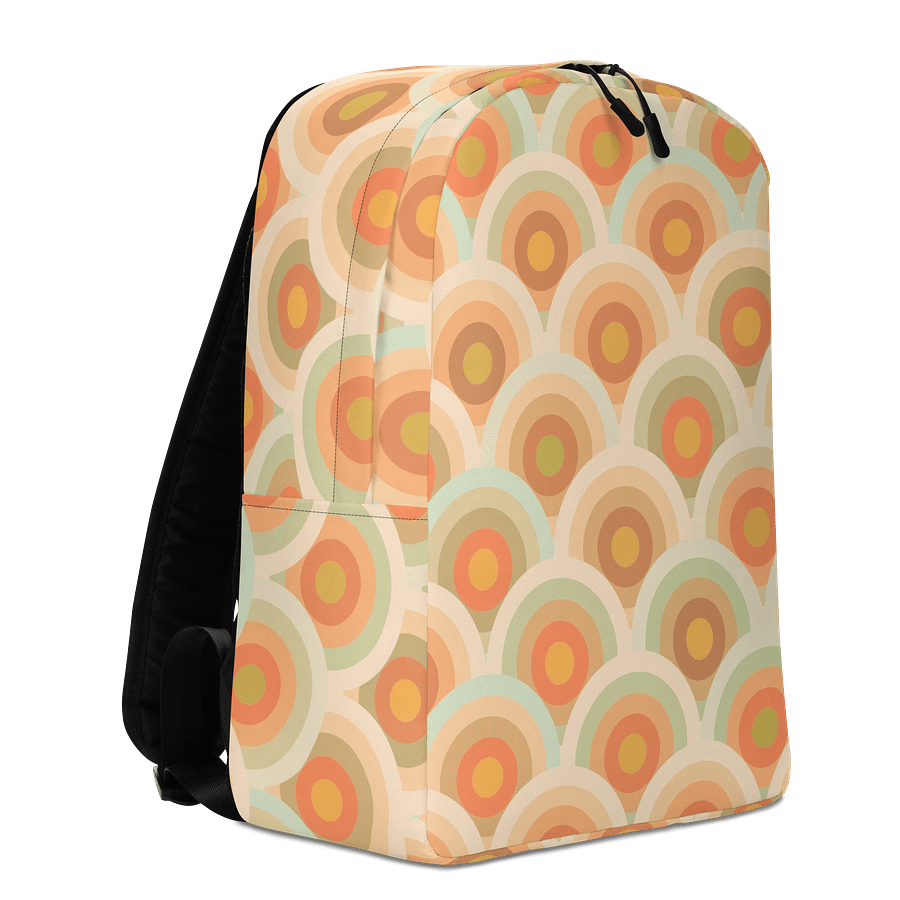 Retro Scalloped All-Over Print Backpack product image (5)