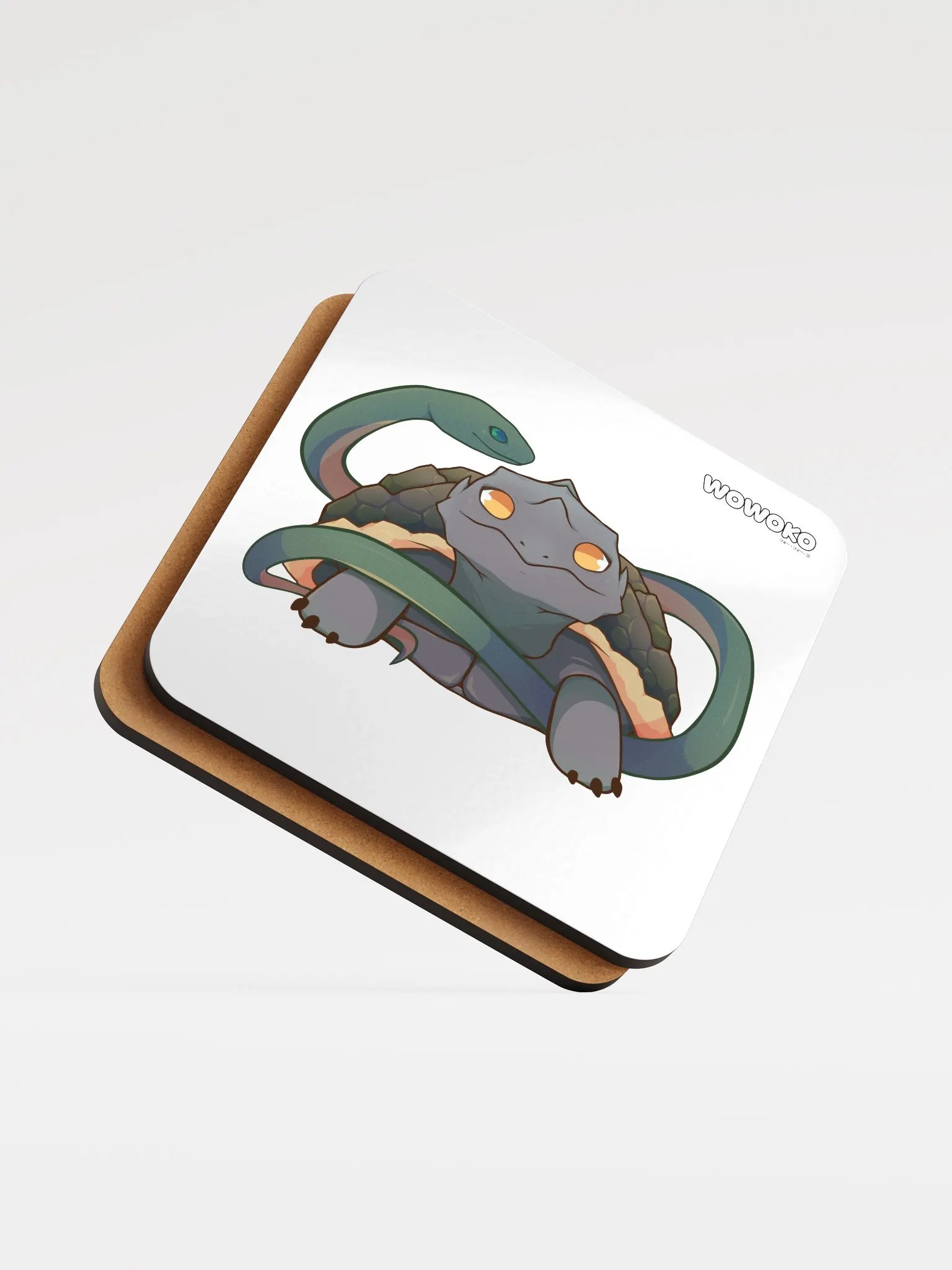 Four Symbols - Black Tortoise - Coaster product image (5)