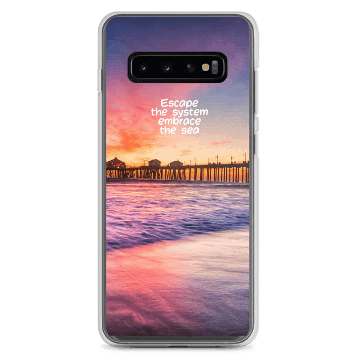 Sunset Serenity Clear Samsung® Case product image (8)