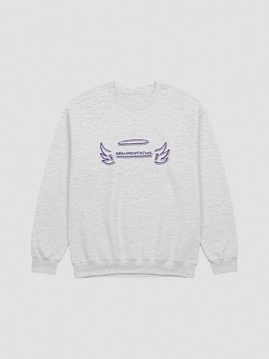 ANGELIC (lg. purple bubble design) embroidered crewneck product image (28)