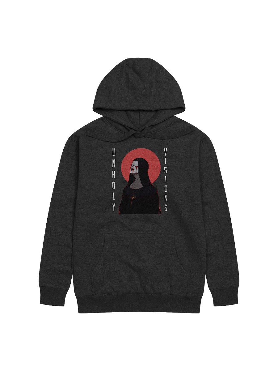 "Unholy Visions" Front Gothic Printed Hoodie product image (1)