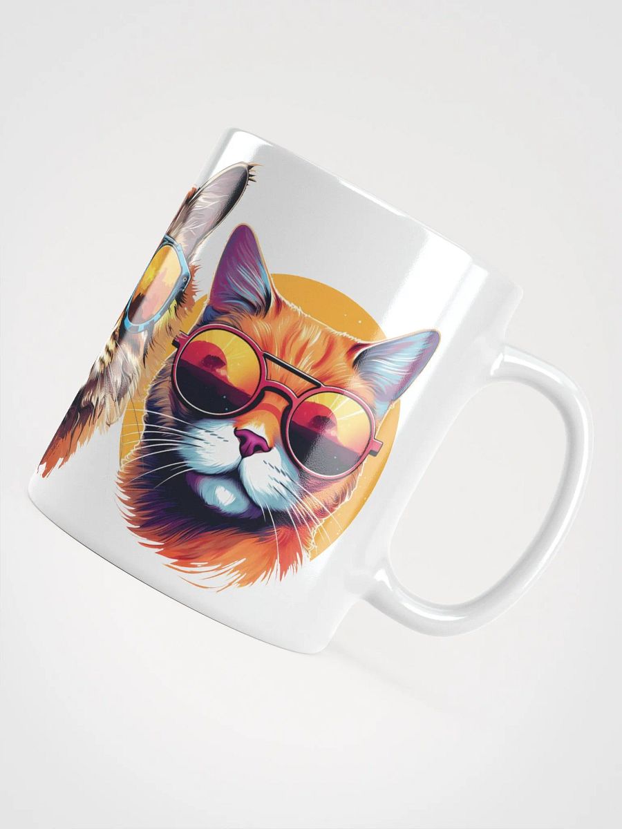 Cool Cats White Glossy Mug product image (5)