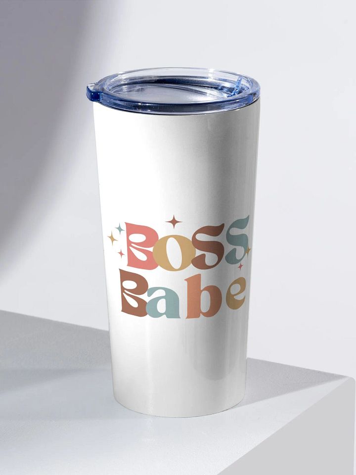Boss Babe Colorful Stainless Steel Tumbler product image (2)