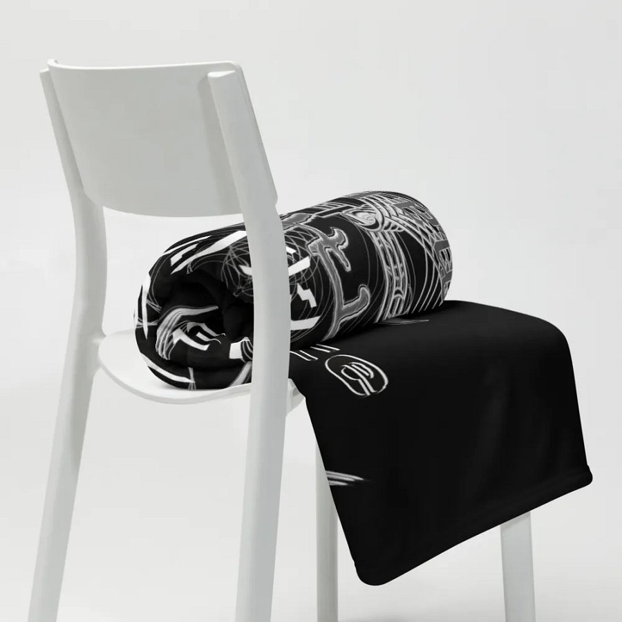 Money Won't create success. The freedom to make it will - Black - Throw Blanket product image (8)