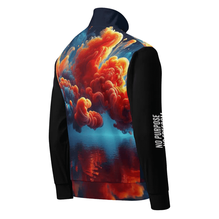 Ethereal Reflections Recycled Track Jacket | no purpose no freedom product image (2)