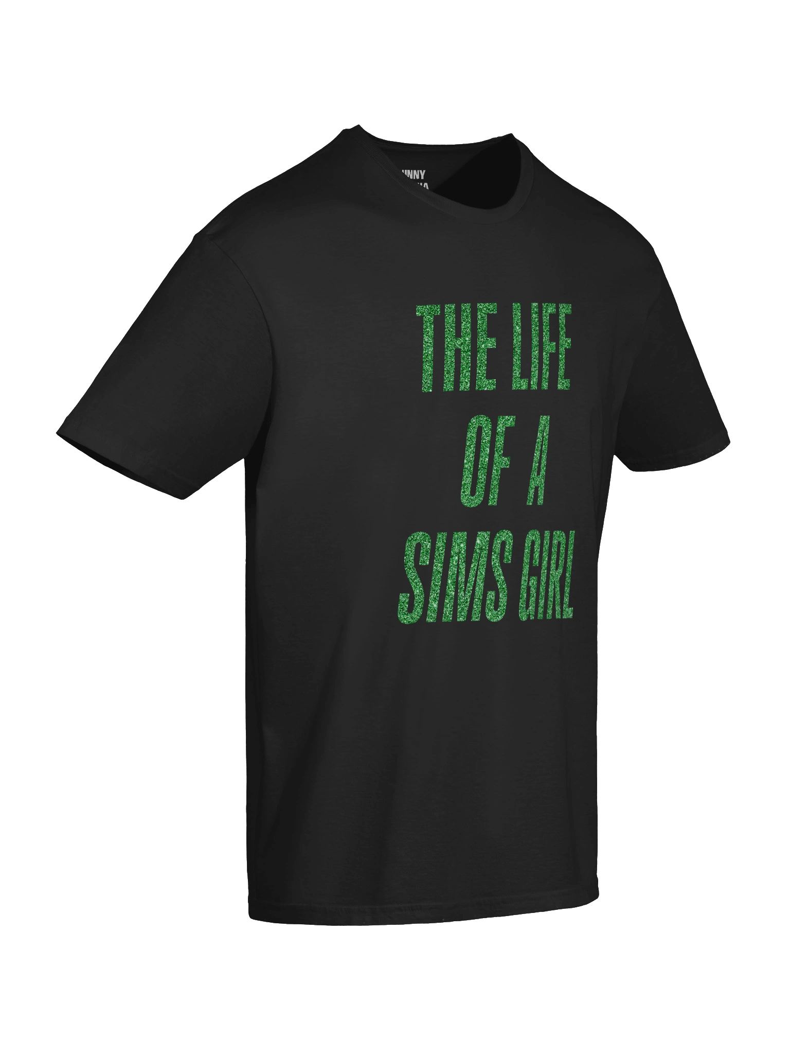 The Life of a Sims Girl - Black T-Shirt product image (10)