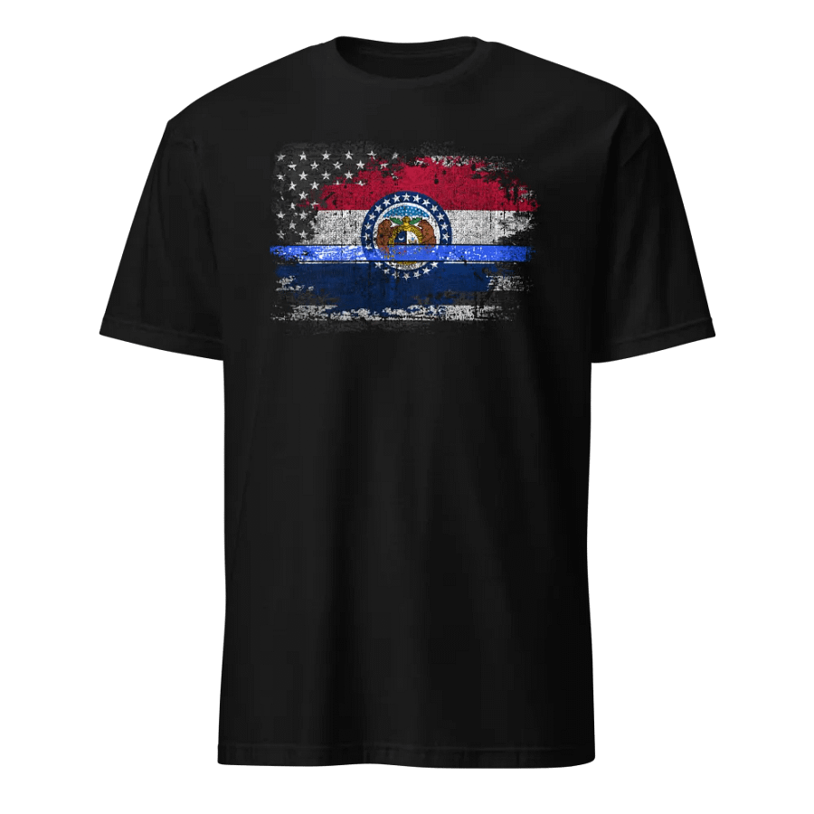 Missouri Thin Blue Line Flag product image (1)