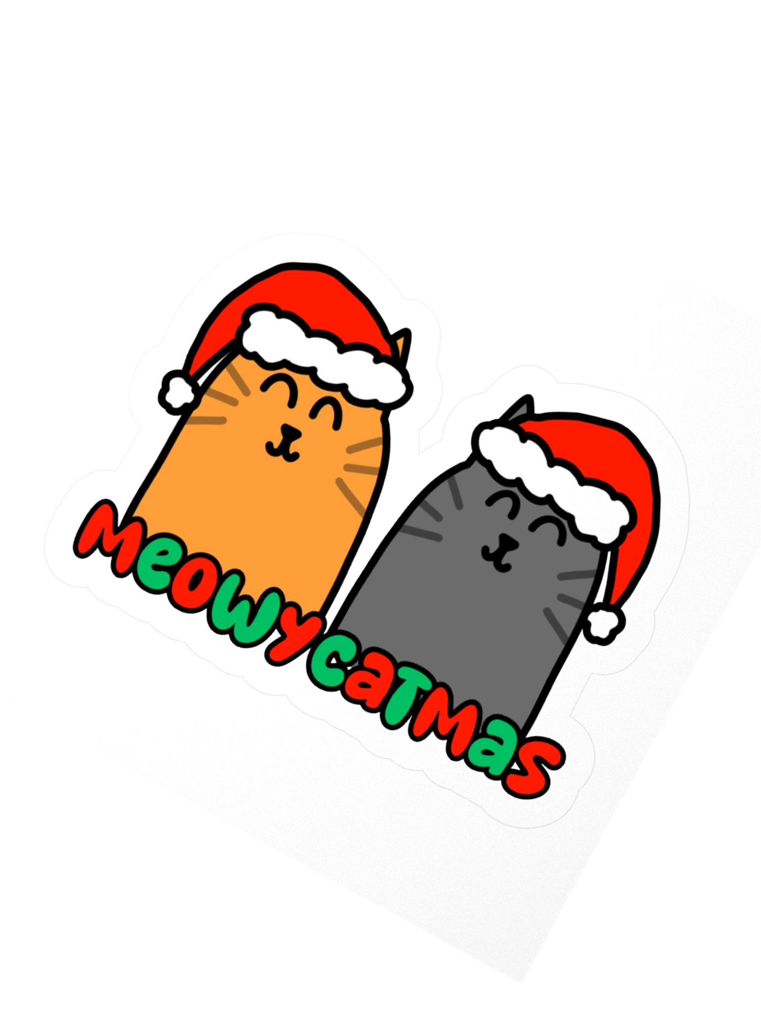 Meowy Catmas Sticker product image (2)