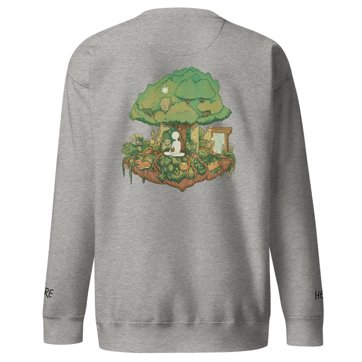 here (not rly) there - crewneck [B] product image (2)