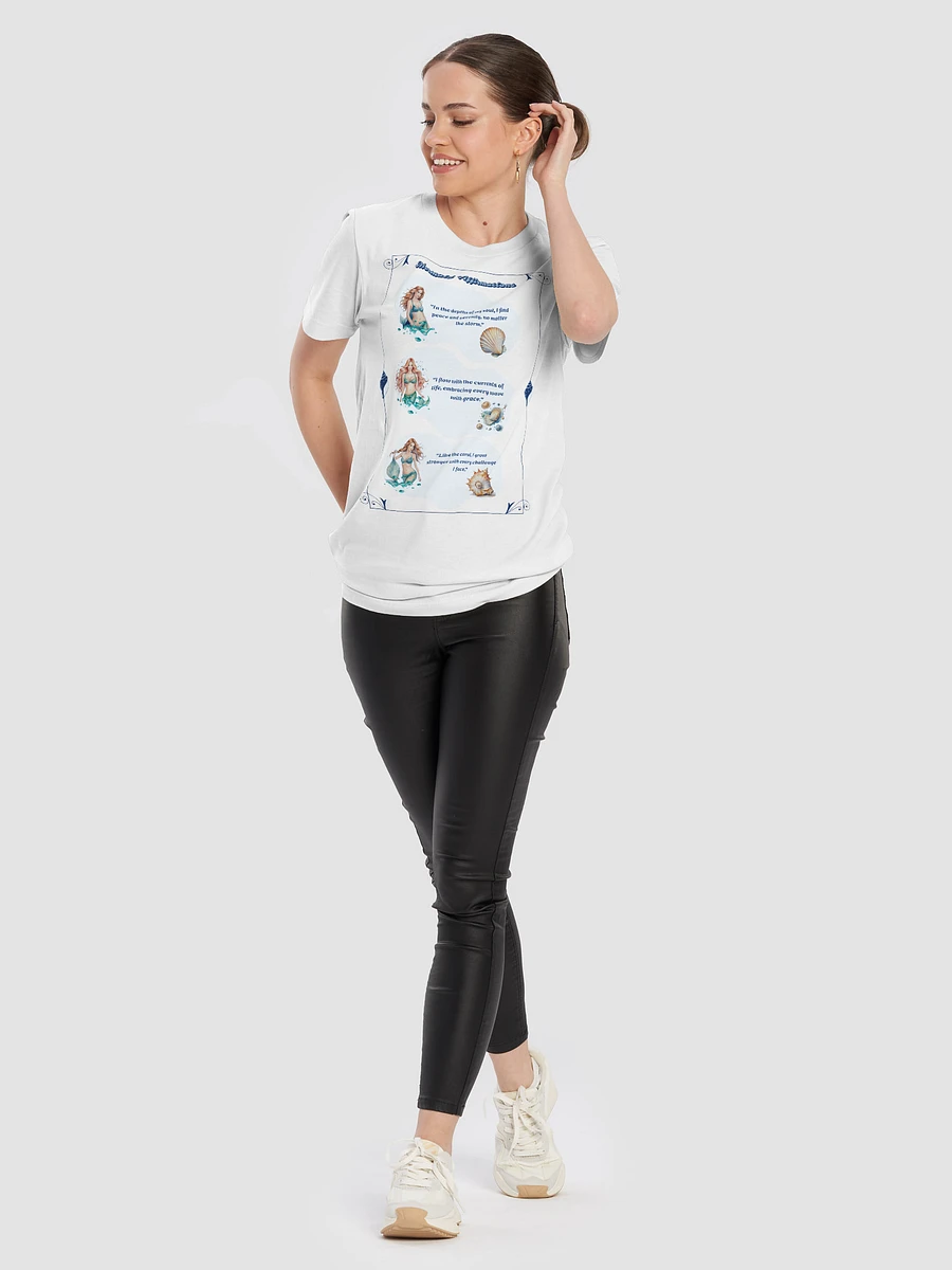 Mermaid Affirmations Encouraging Words T-Shirt product image (3)