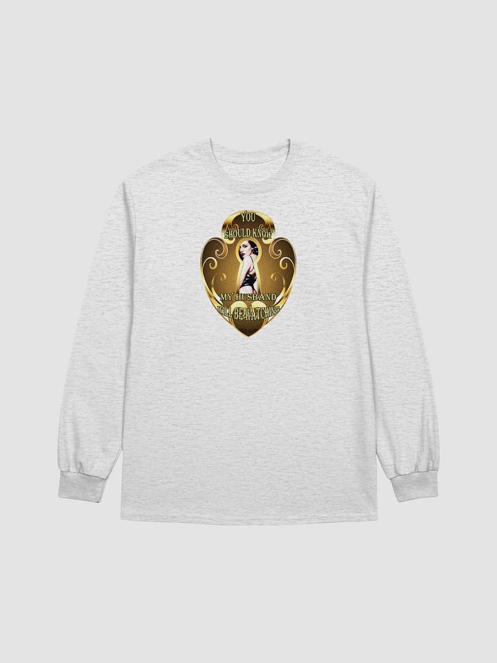 Keyhole hotwife long sleeve shirt product image (1)