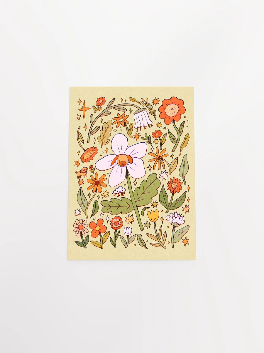 Flower Dog Print product image (4)