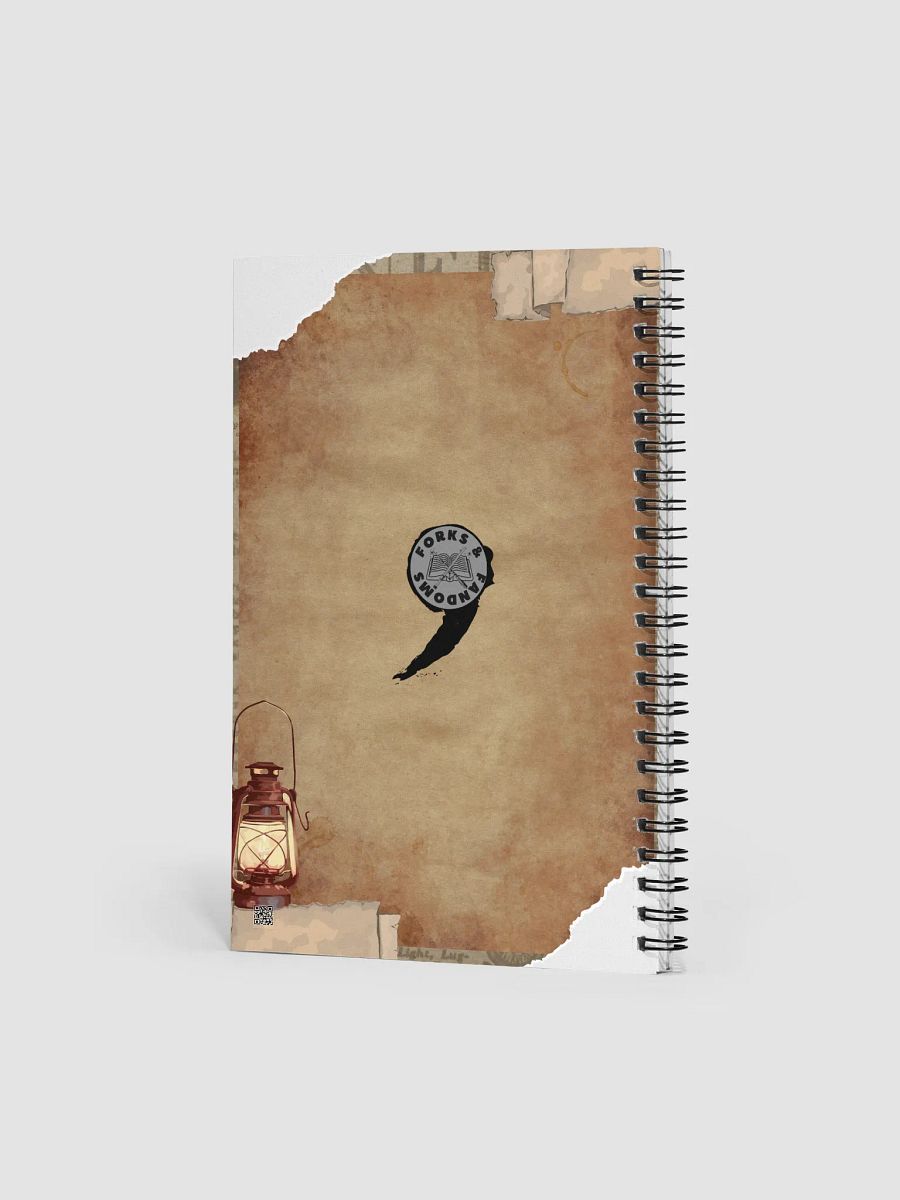 Forks & Fandoms ✒️ Team Oxford Comma Vintage Spiral Journal product image (2)