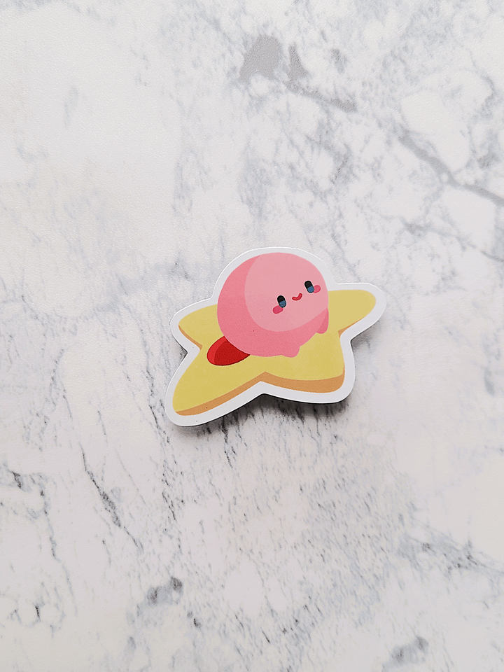 Star Kirby Sticker product image (1)