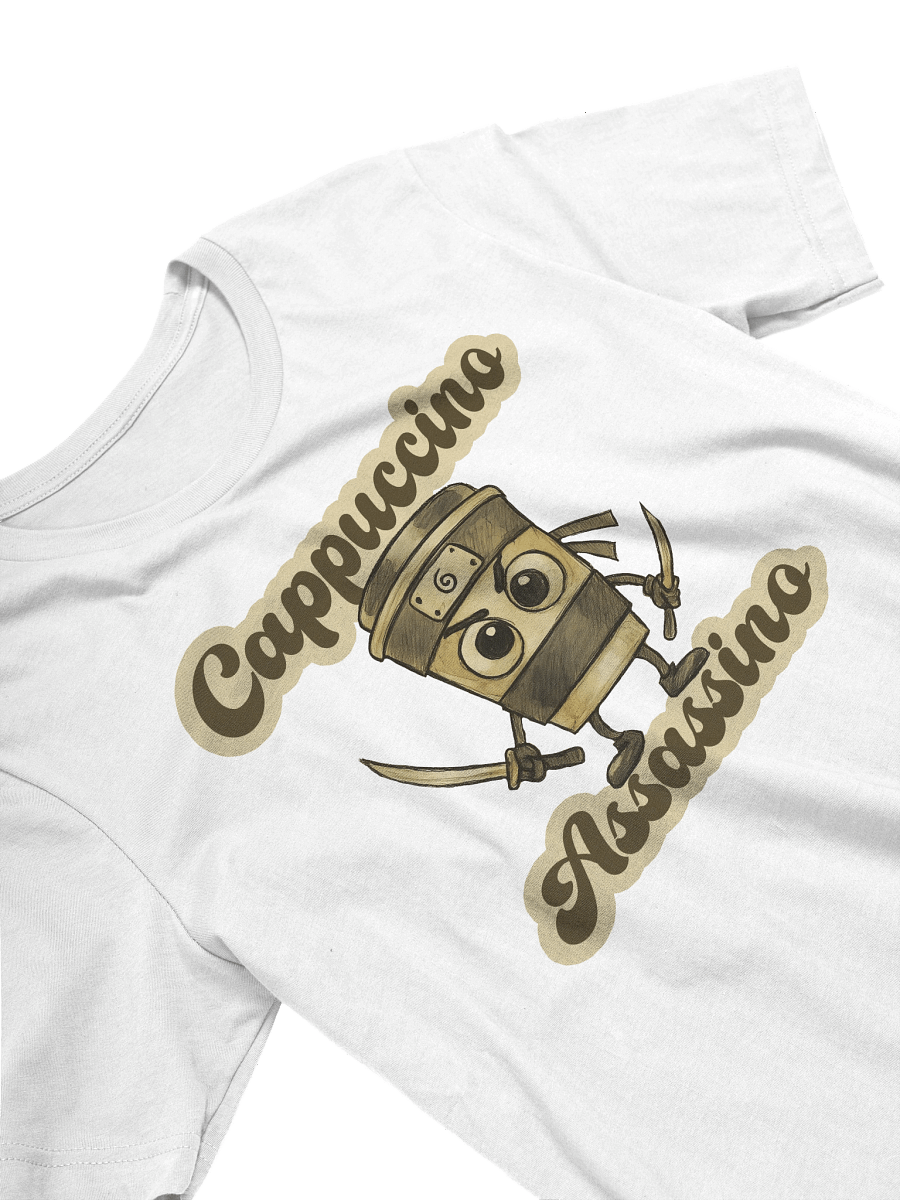 Cappuccino Assassino – The Deadliest Cup of Cute Tshirt product image (20)