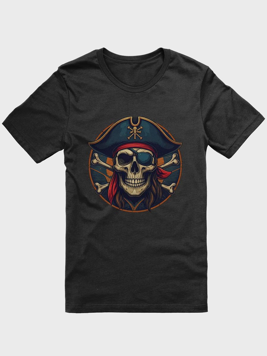 Pirate Skull Tricorn T-Shirt product image (2)