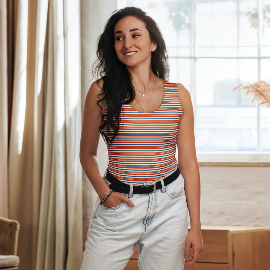 Sailing Stripes All-Over Women's Tank product image (8)