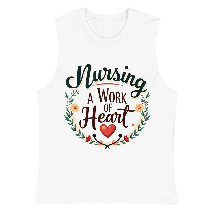 Nursing A Work of Heart Muscle Tank product image (2)