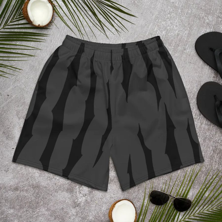 [ ITZJOEL44 ] GRAY/BLACK Athletic Shorts product image (6)