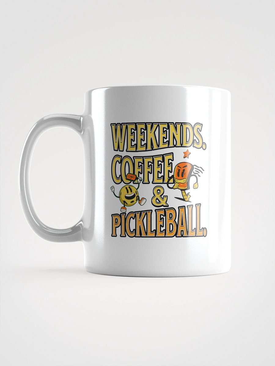 Weekends Coffee And Pickleball Mug product image (1)