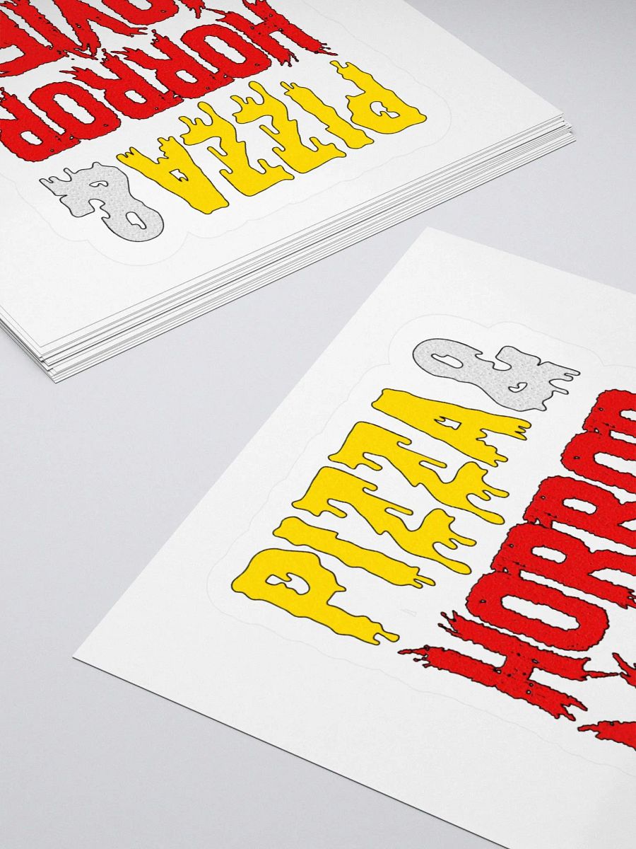 Pizza And Horror Movies Sticker product image (4)