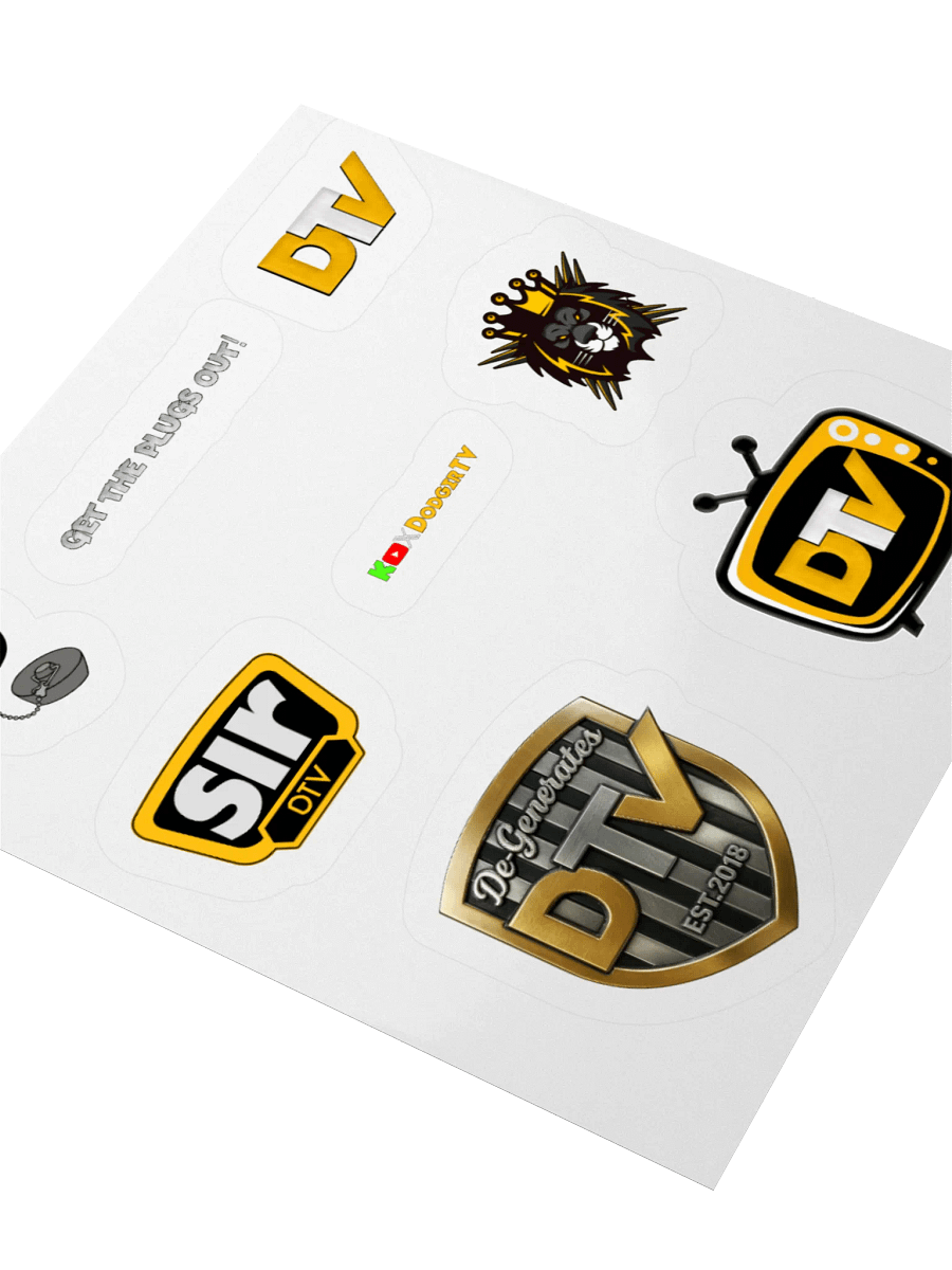 DTV Sticker Collection product image (9)
