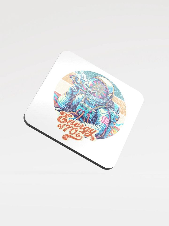 Moon Walk Cork Coaster product image (1)