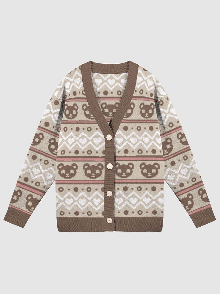 TeddyChan Christmas Cardigan - Brown product image (2)