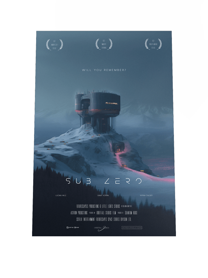 Sub Zero - Faux Movie Poster product image (1)