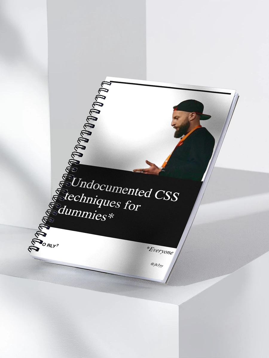 Jheyy Undocumented CSS techniques for dummies ORLY Notebook product image (3)