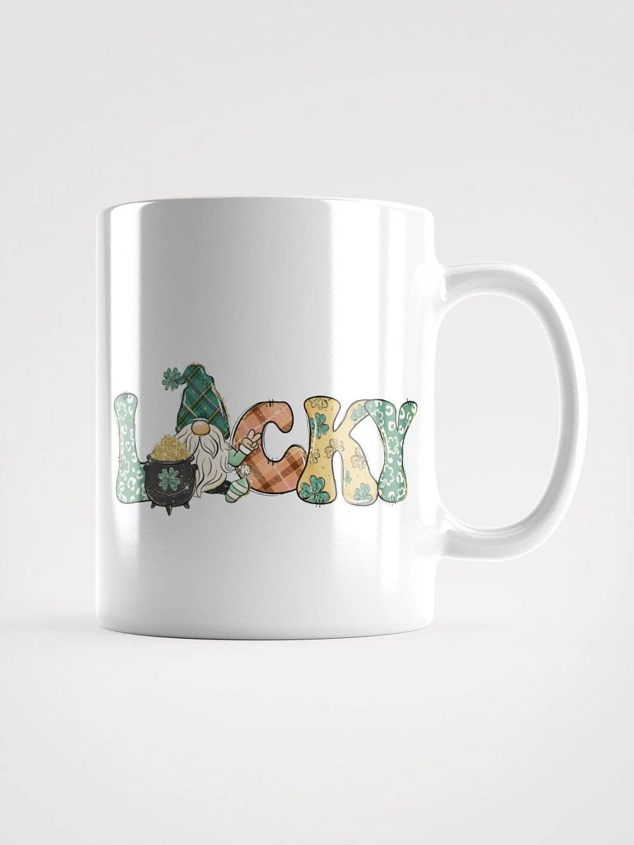 Leprechaun Luck White Glossy Mug product image (6)