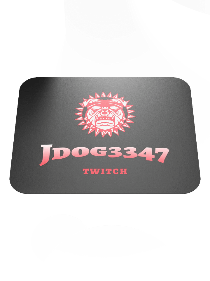 Bold Bulldog Sunburst Mouse Pad product image (1)