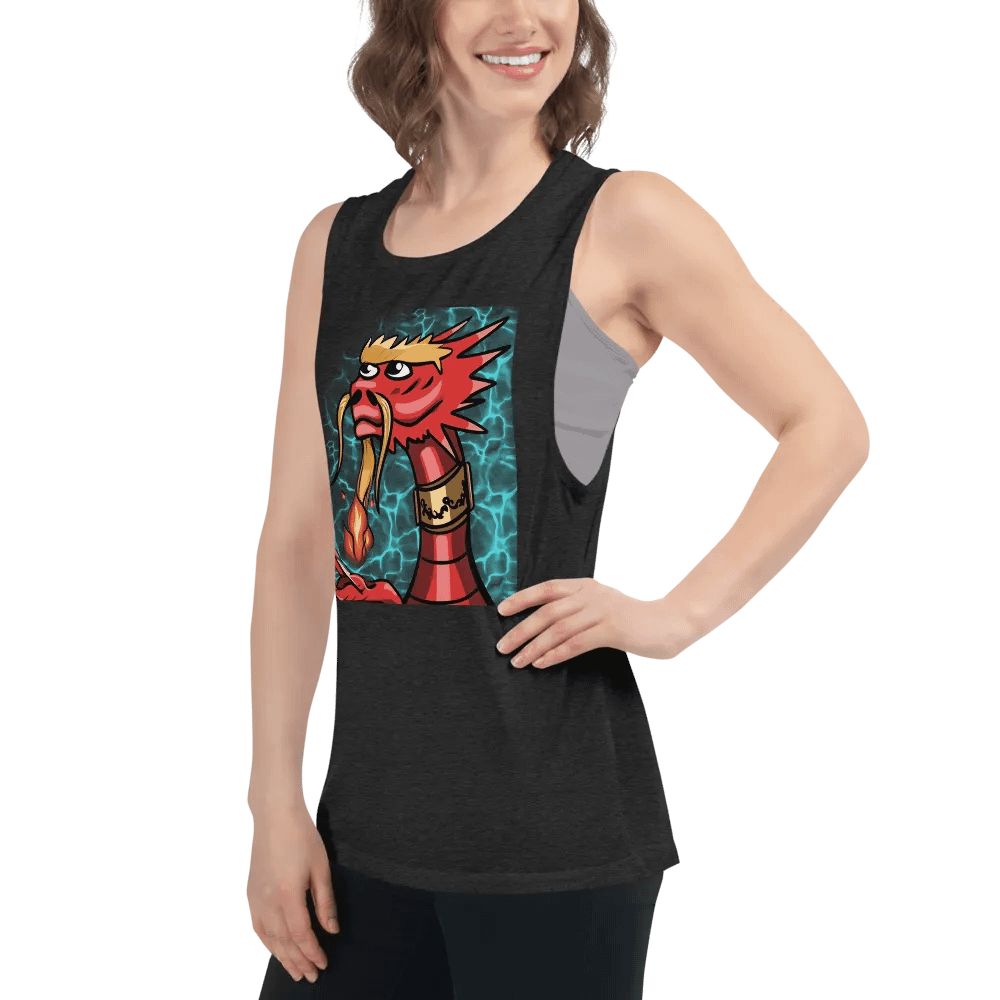Regal Fire Dragon Women's Muscle Tank product image (6)