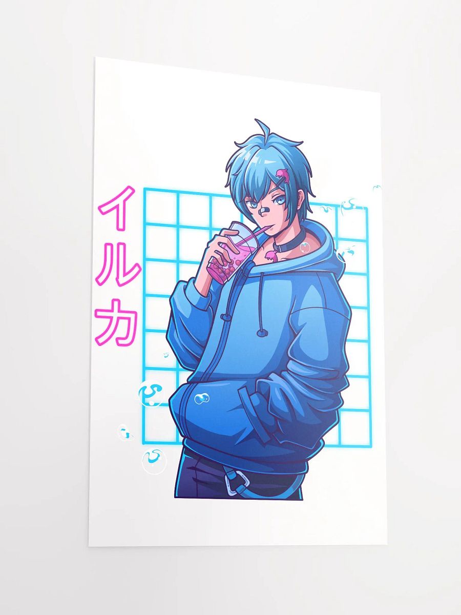 Dolphin Streetwear Matte Paper Poster product image (2)