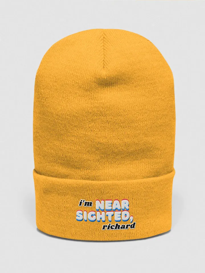 I'M NEARSIGHTED, RICHARD cuffed beanie product image (16)