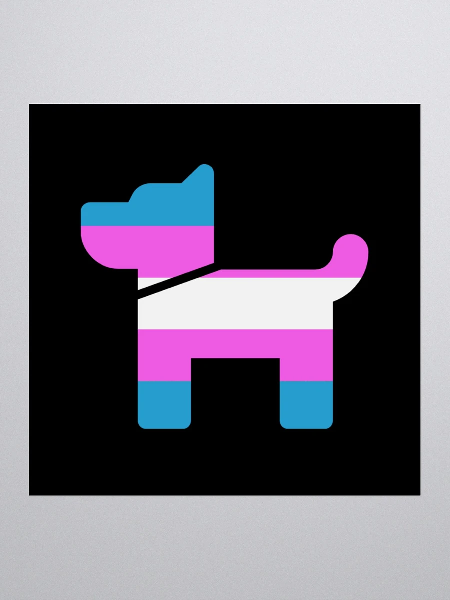 Trans Dog Sticker product image (2)