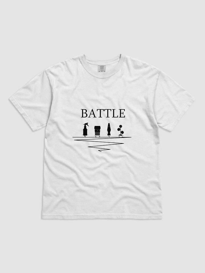Battle Shirt - Black On White product image (1)