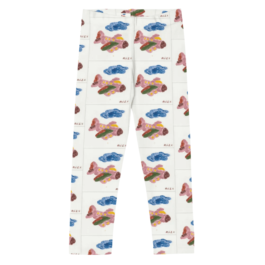 Kid Airplane (All-Over Print Kids Leggings) product image (3)
