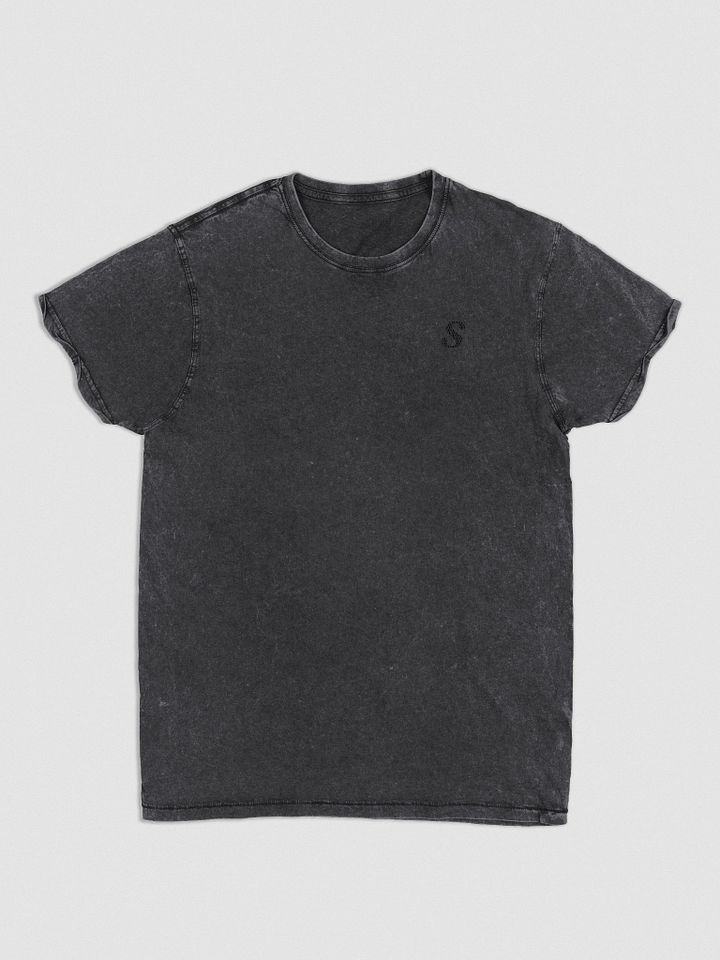 Husky Tee (black embroidered) product image (1)
