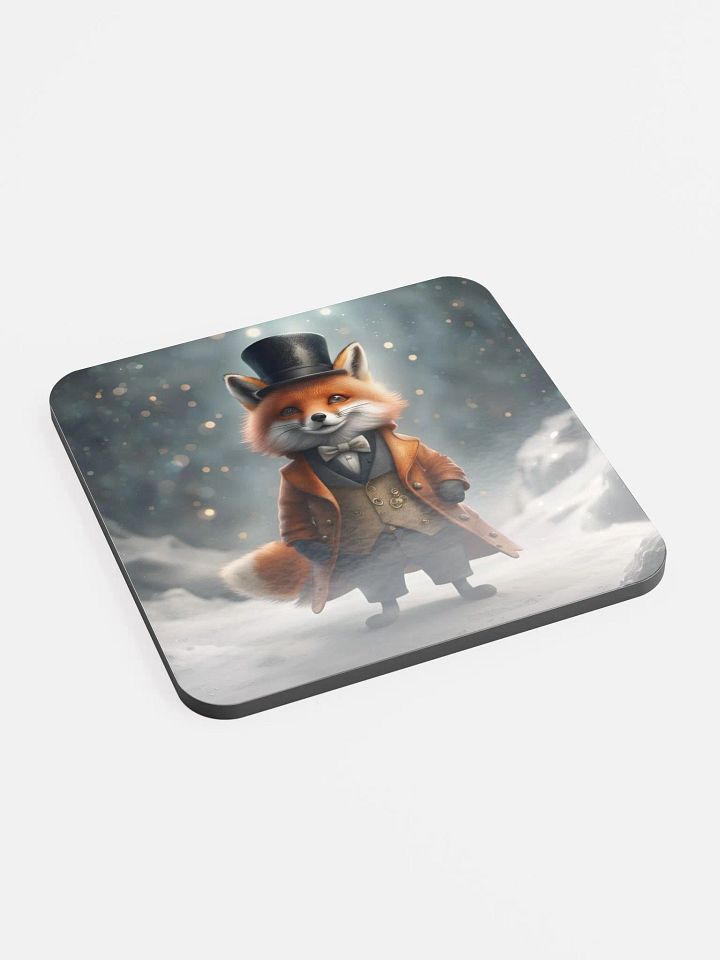 Smart Dressed Fox Coaster product image (2)
