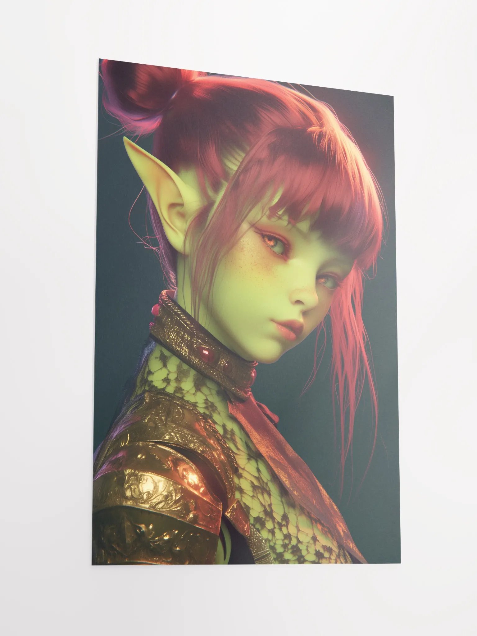 Enigmatic Elf Matte Poster product image (2)