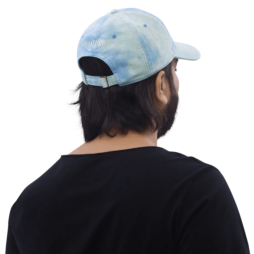 Groovy Hello/Goodbye Embroidered Tie-Dye Sportsman Hat product image (22)